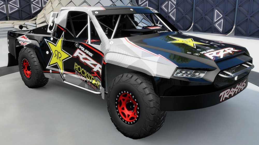 Ford #11 rockstar f 150 trophy truck