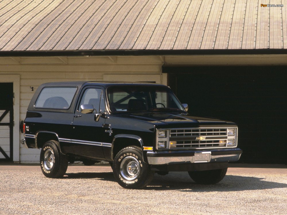 Chevrolet Blazer k5 III