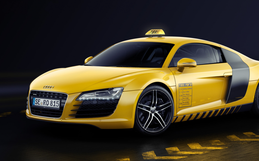 Audi TT 8s Yellow