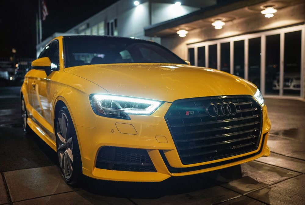 Audi a3 Vegas Yellow