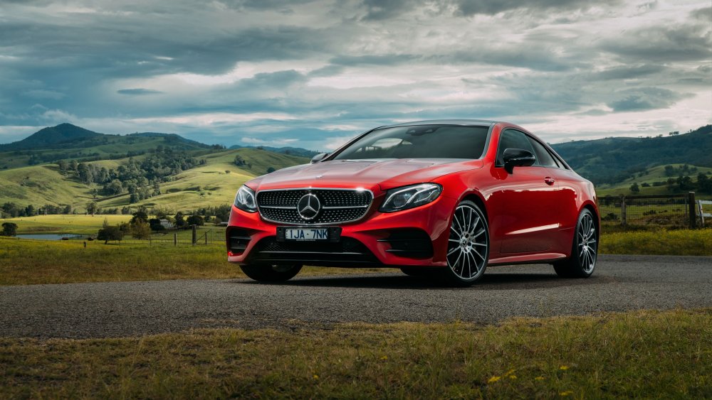 Mercedes e class Coupe 4k