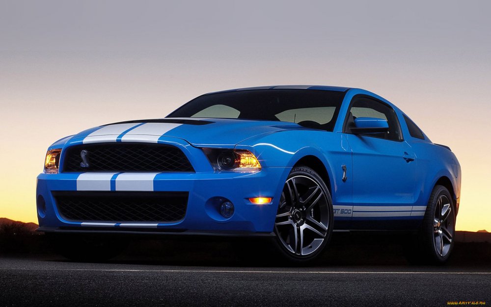 Ford Mustang Shelby gt500 гоночный