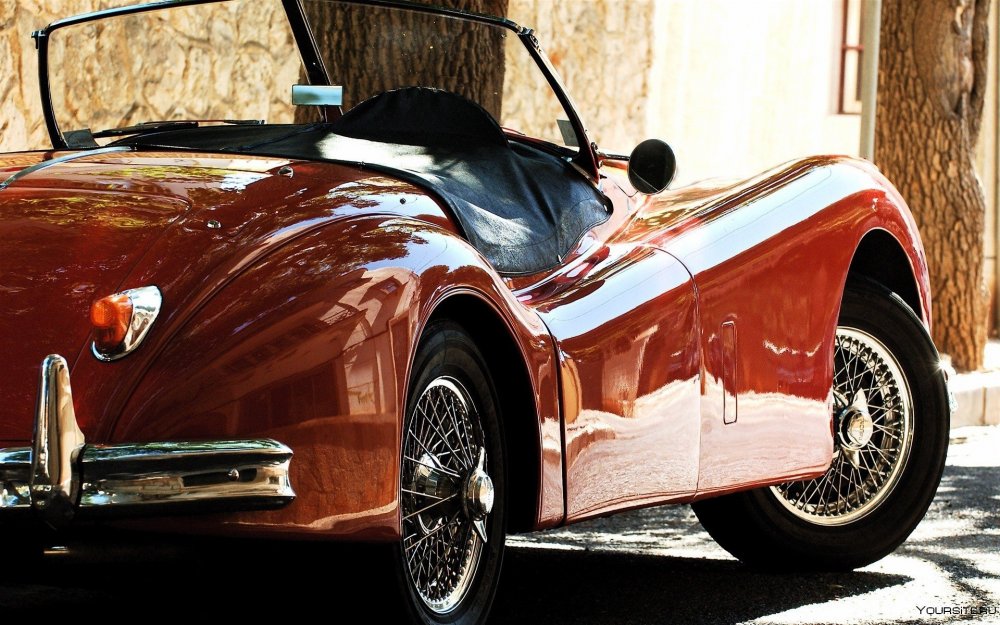 Jaguar XK 1954 Red