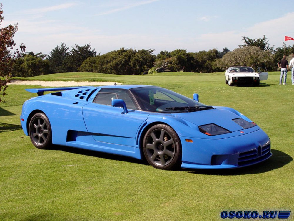 Bugatti eb110 super Sport hommage