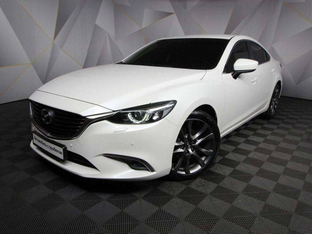 Mazda 6 2017 Рестайлинг белая