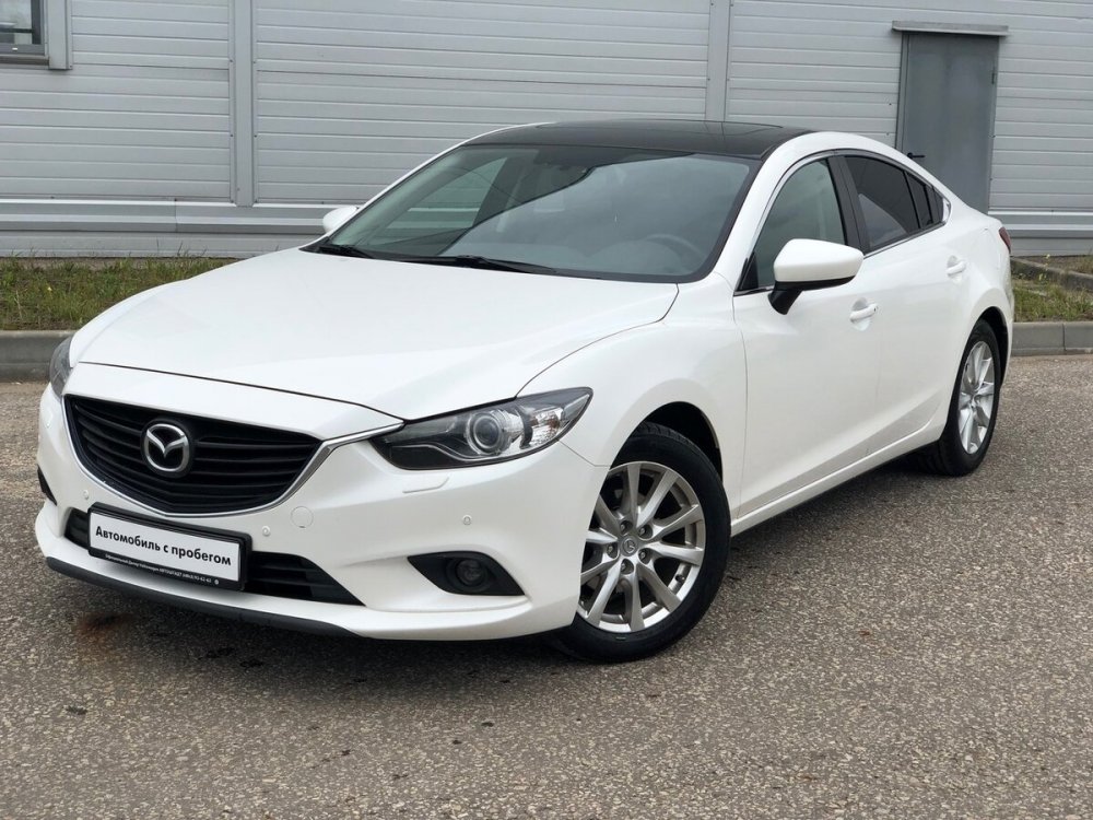 Mazda 6 белая