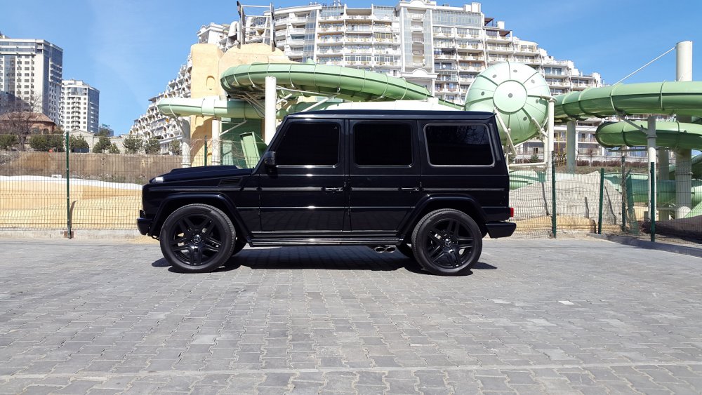 Mercedes-Benz g-class черный матовый