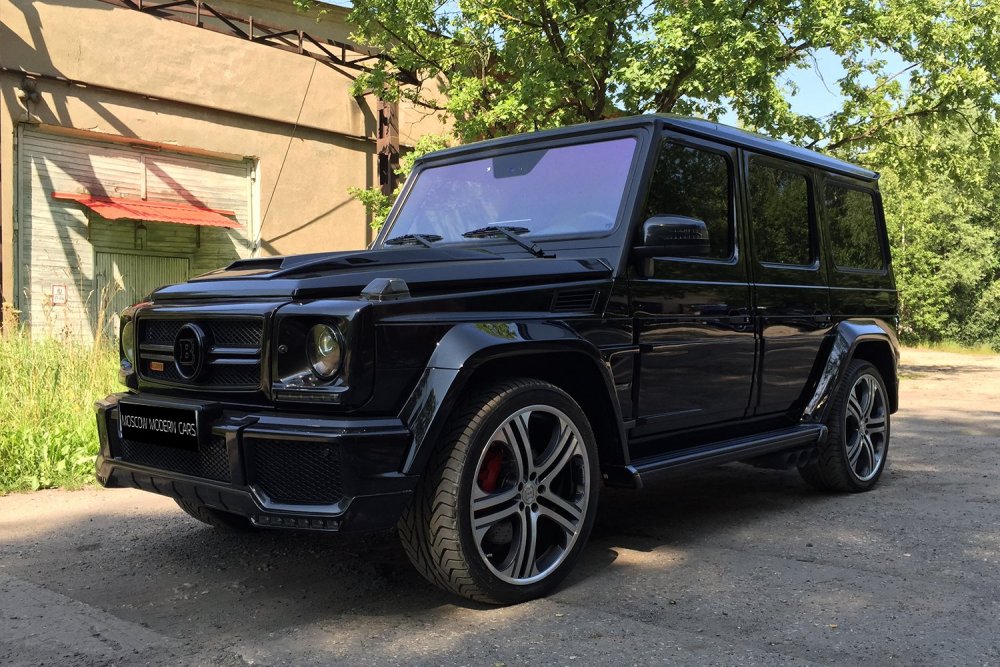 Мерседес g55 AMG черный