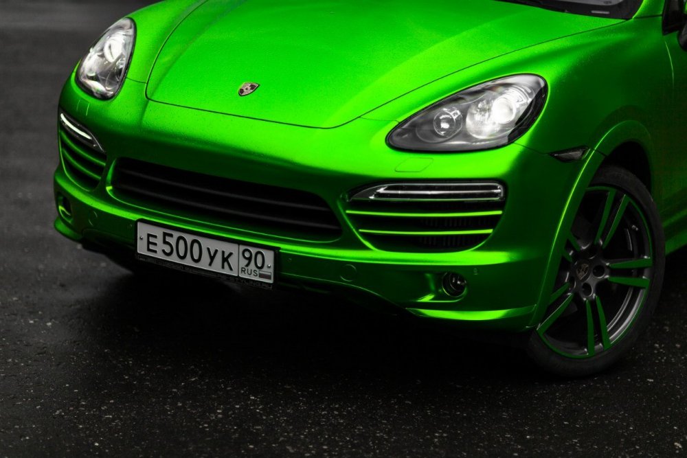 Porsche Panamera Green