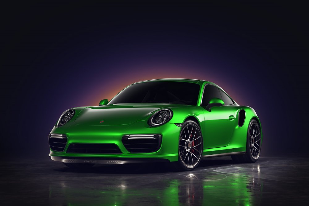 Porsche Cayman 911 Green