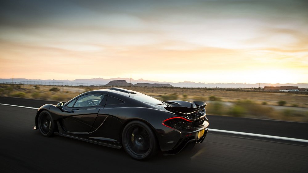 MCLAREN p1 чёрный