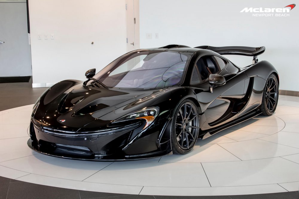 MCLAREN p1 чёрный