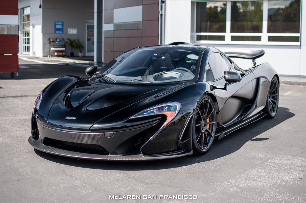 MCLAREN p1 чёрный