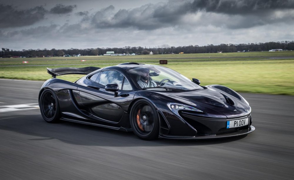 MCLAREN p1 GTR Black