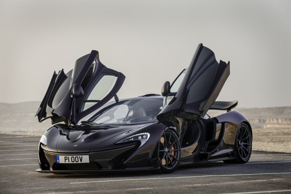 MCLAREN p1 чёрный