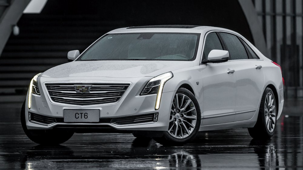 Cadillac ct6 белый