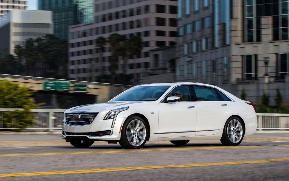 Cadillac ct6 белый