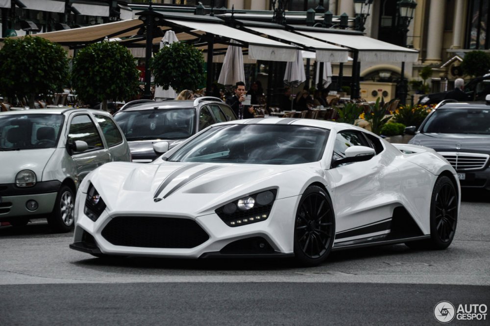 Zenvo st1 гонки