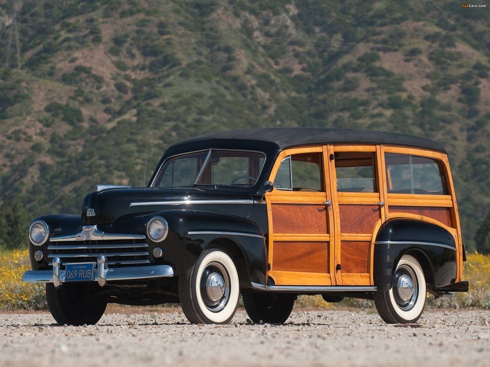 Ford v8 ("Woody") Deluxe Station Wagon