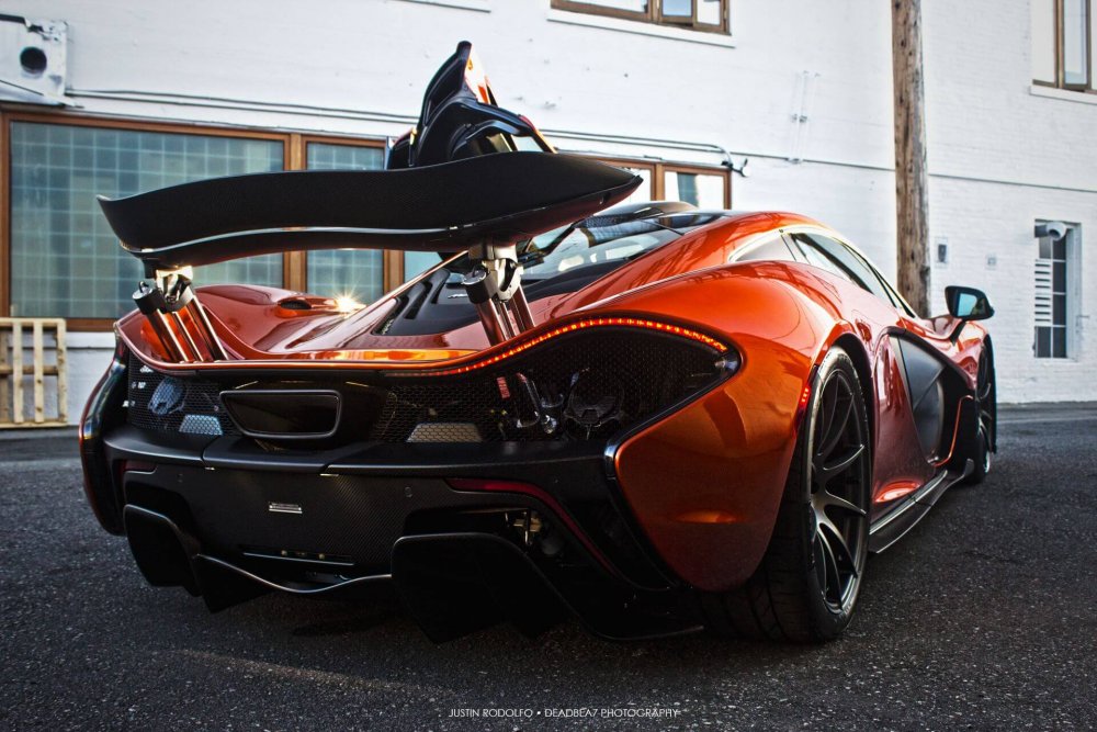 MCLAREN p1 Rear