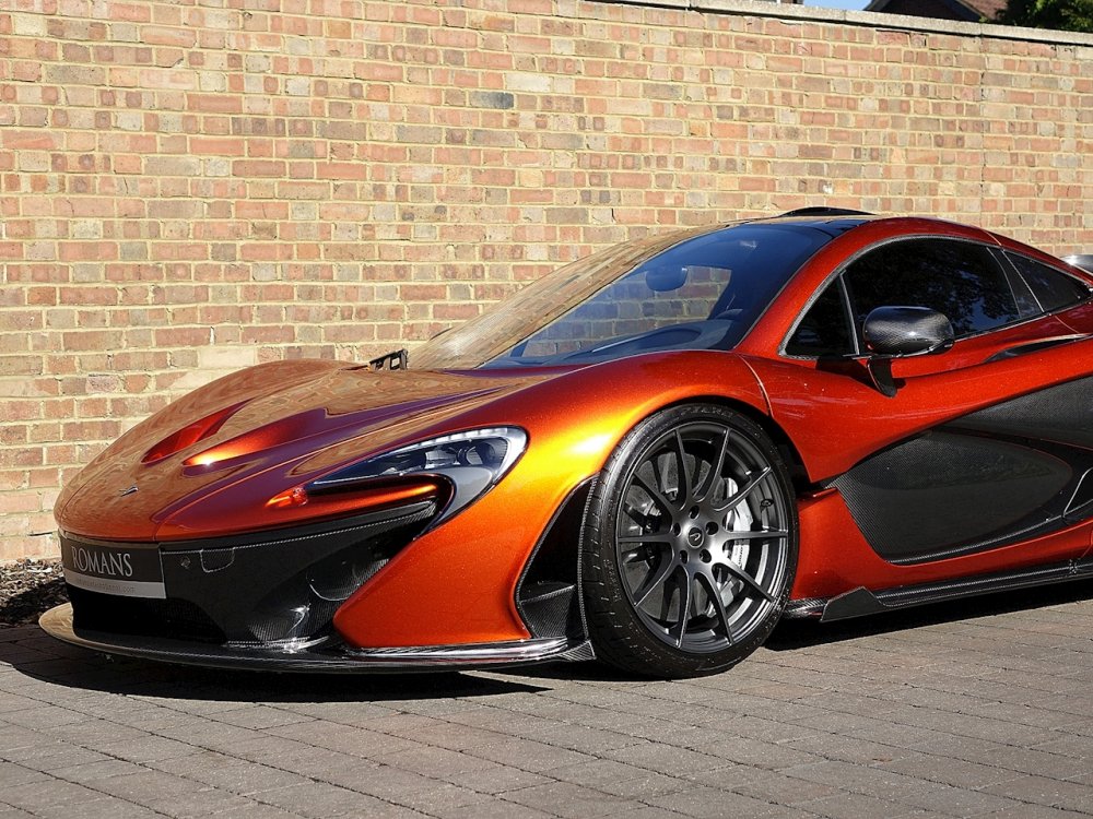 MCLAREN p1 оранжевый