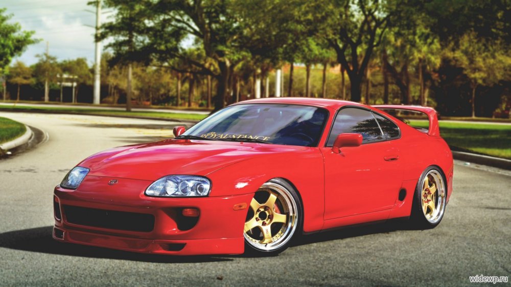 Toyota Supra tuned