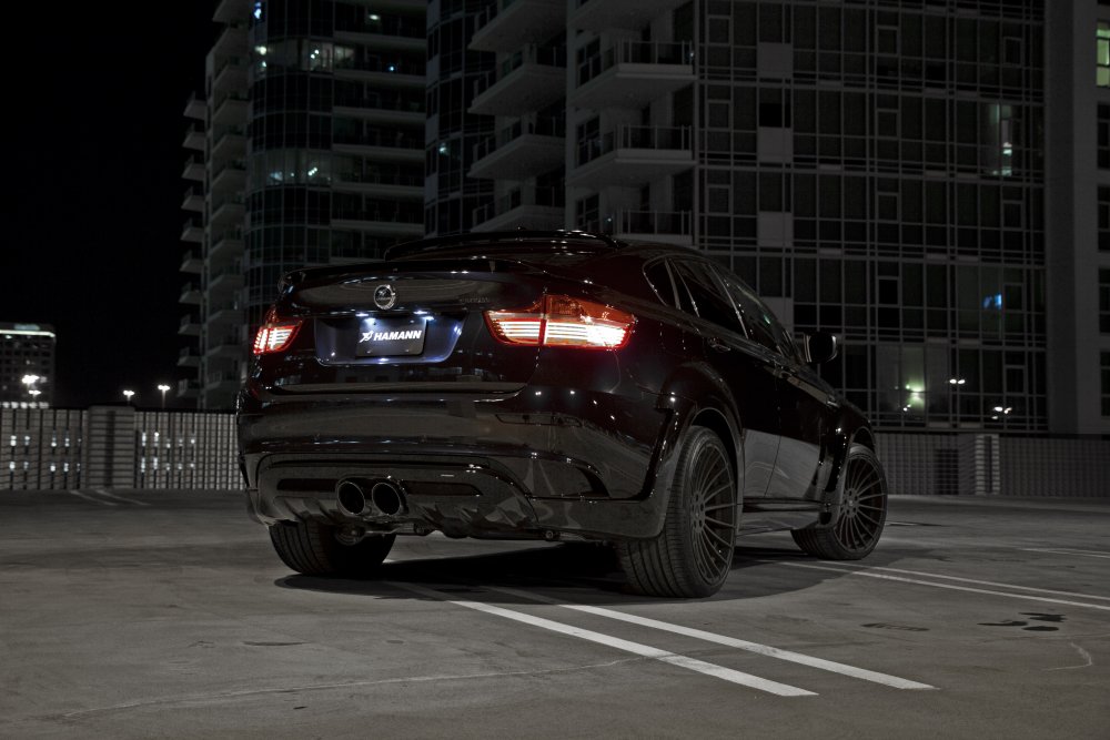 BMW x6 m черная