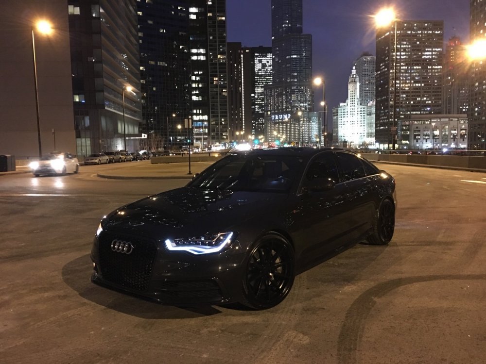 Audi a6 спорт Black