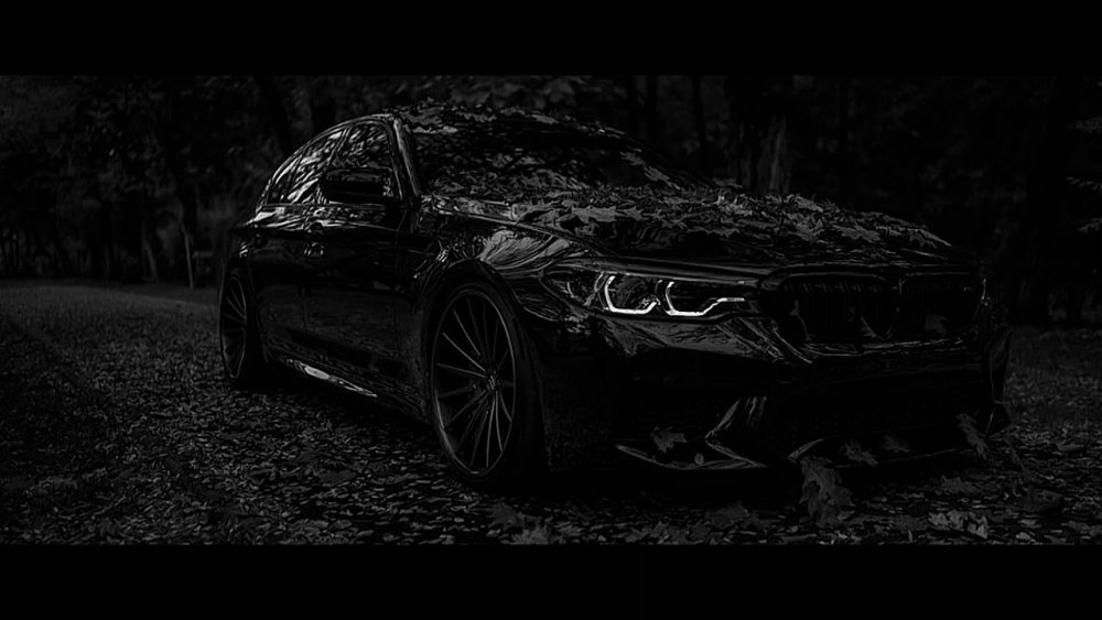 BMW m5 f90 Performance Black