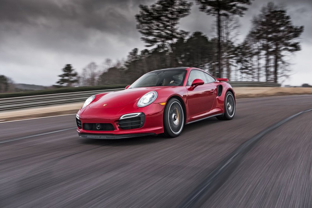 Porsche 911 Turbo s Red