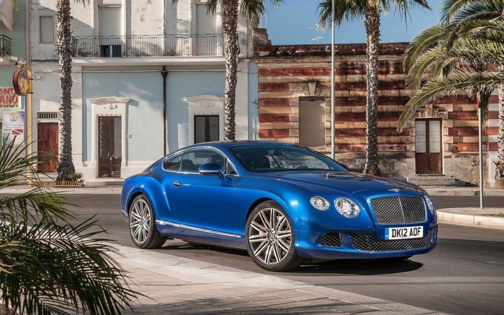 Bentley Continental gt салон