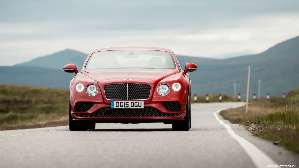 Bentley Continental gt Speed сзади