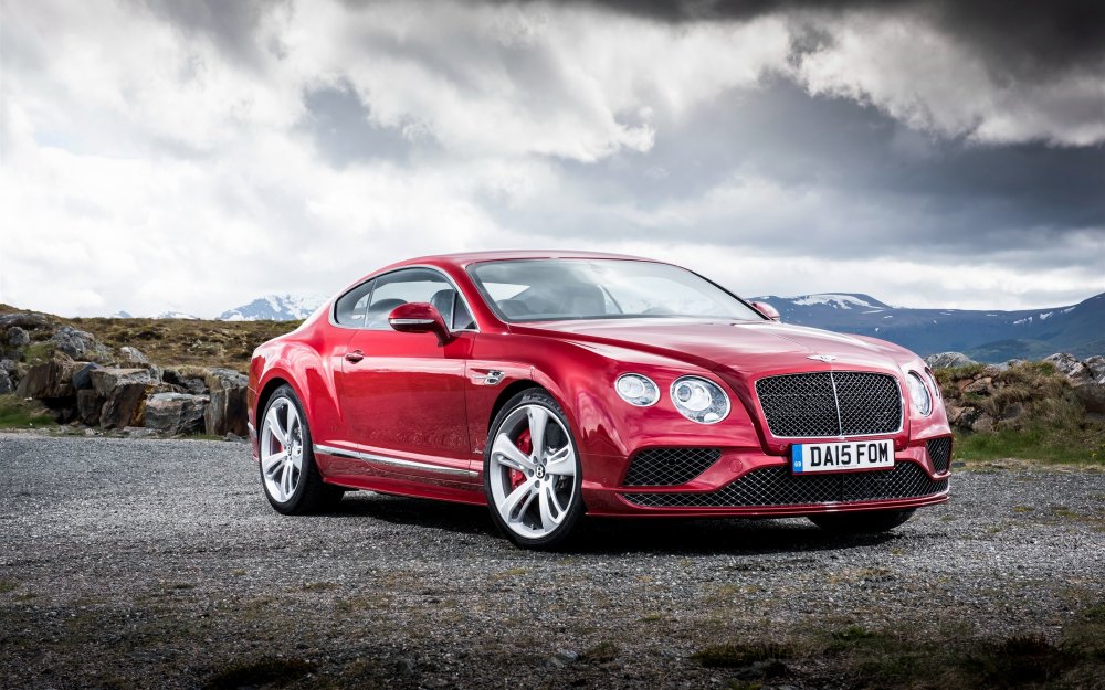 Bentley Continental gt 2015 Green