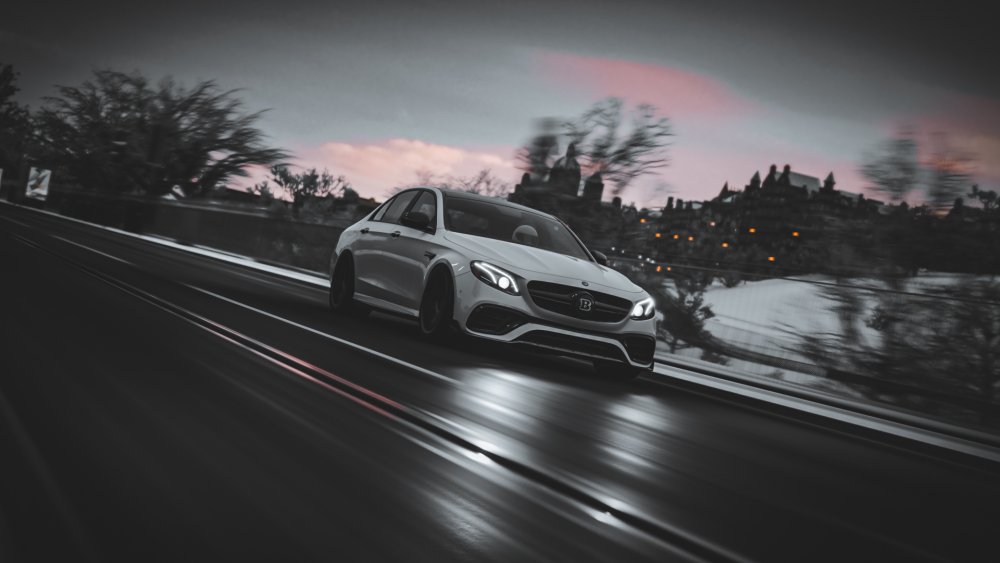 Мерседес е63 AMG черный