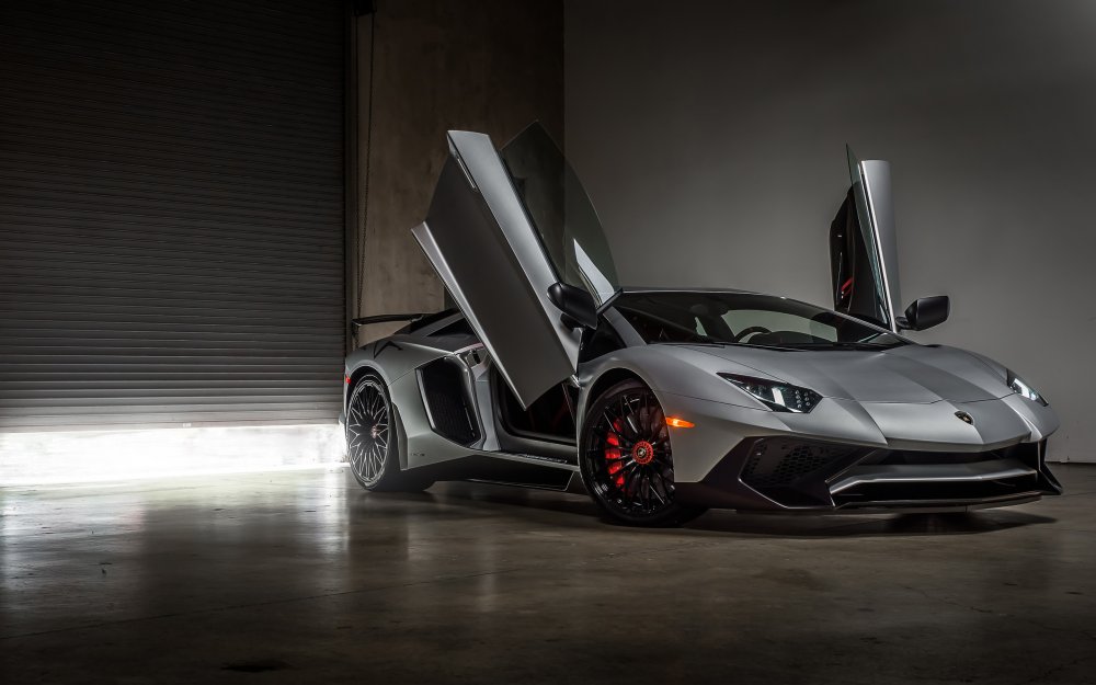 Lamborghini Aventador 4к