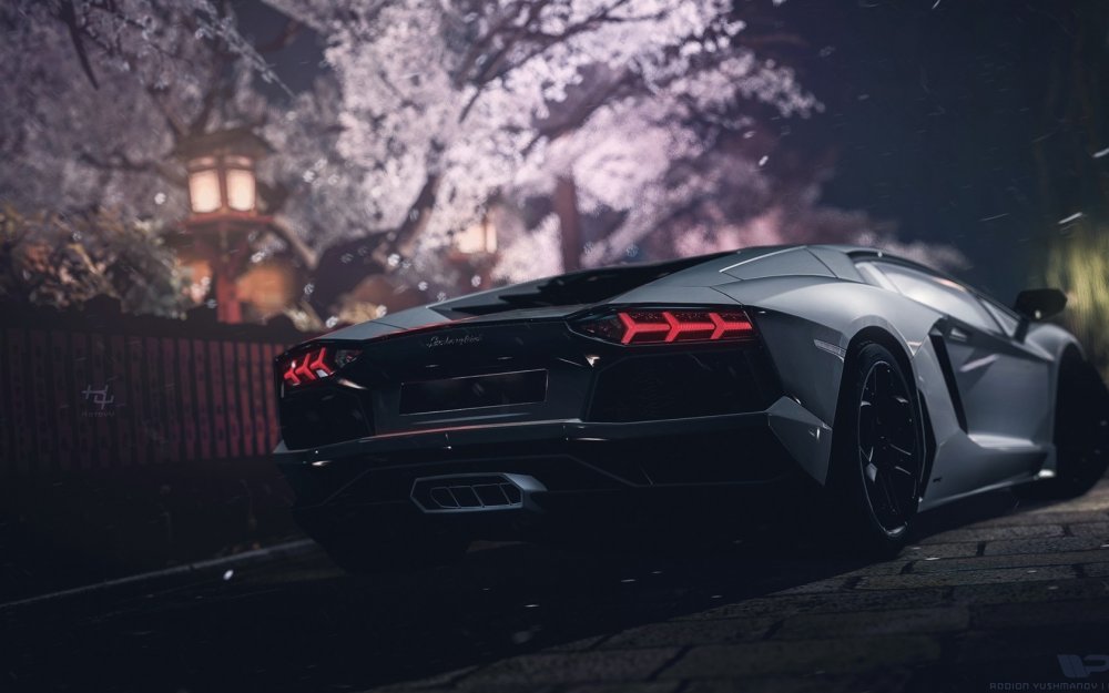 Lamborghini Aventador lp700-4 Black