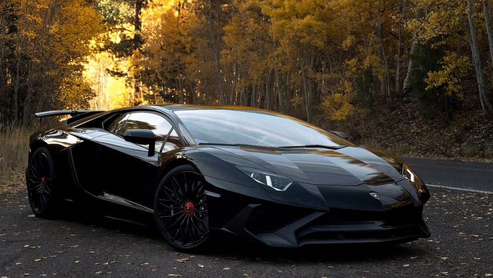 Lamborghini Aventador 4к