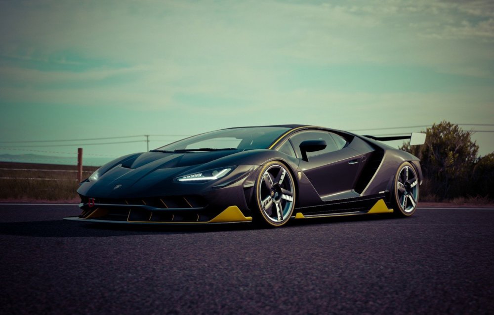 Lamborghini Aventador lp700 чёрный Tuning