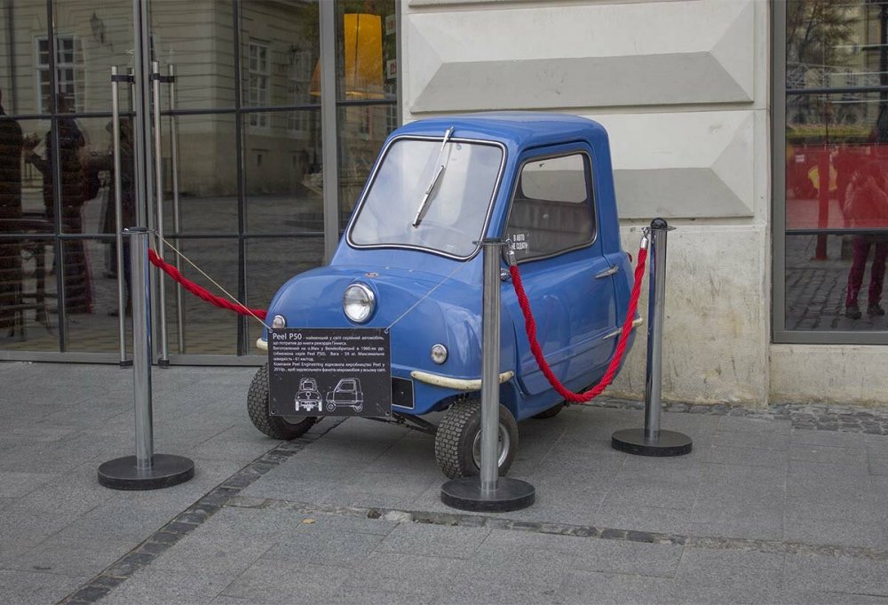 Peel p50 габариты