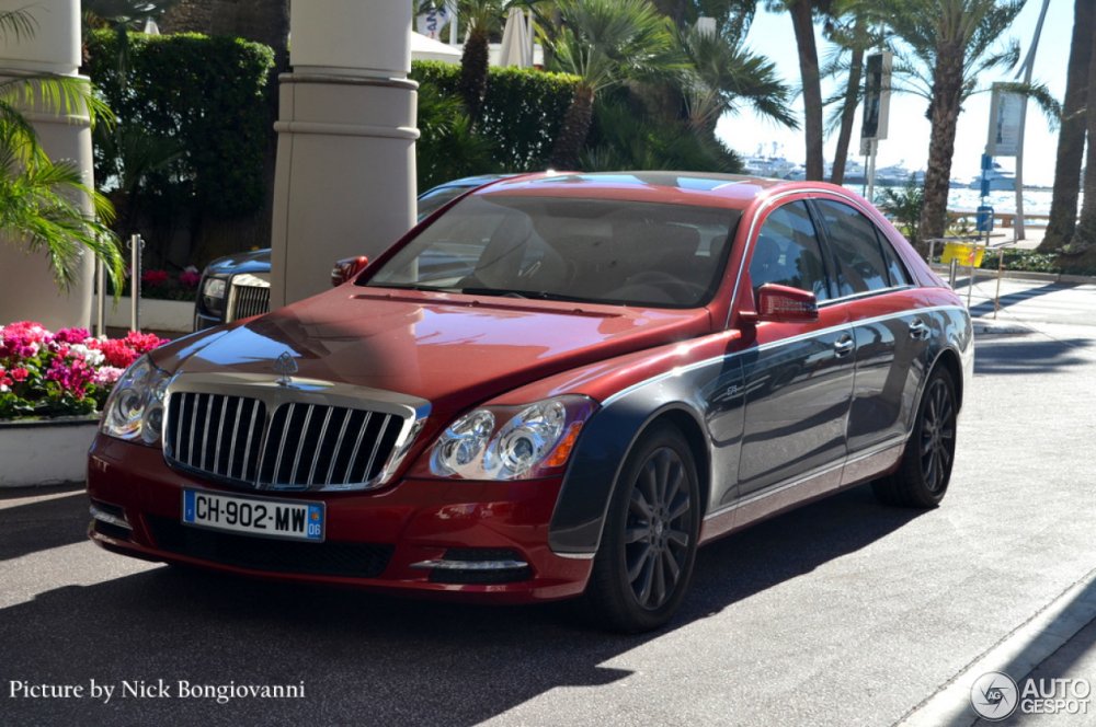 Maybach 57s Red