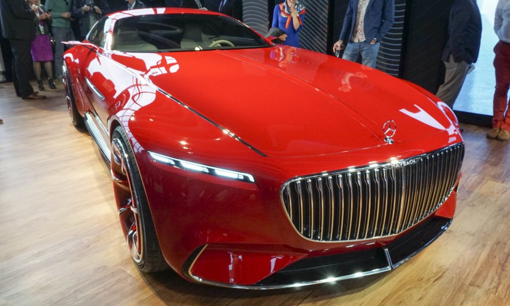 Mercedes-Maybach Vision 6 капот