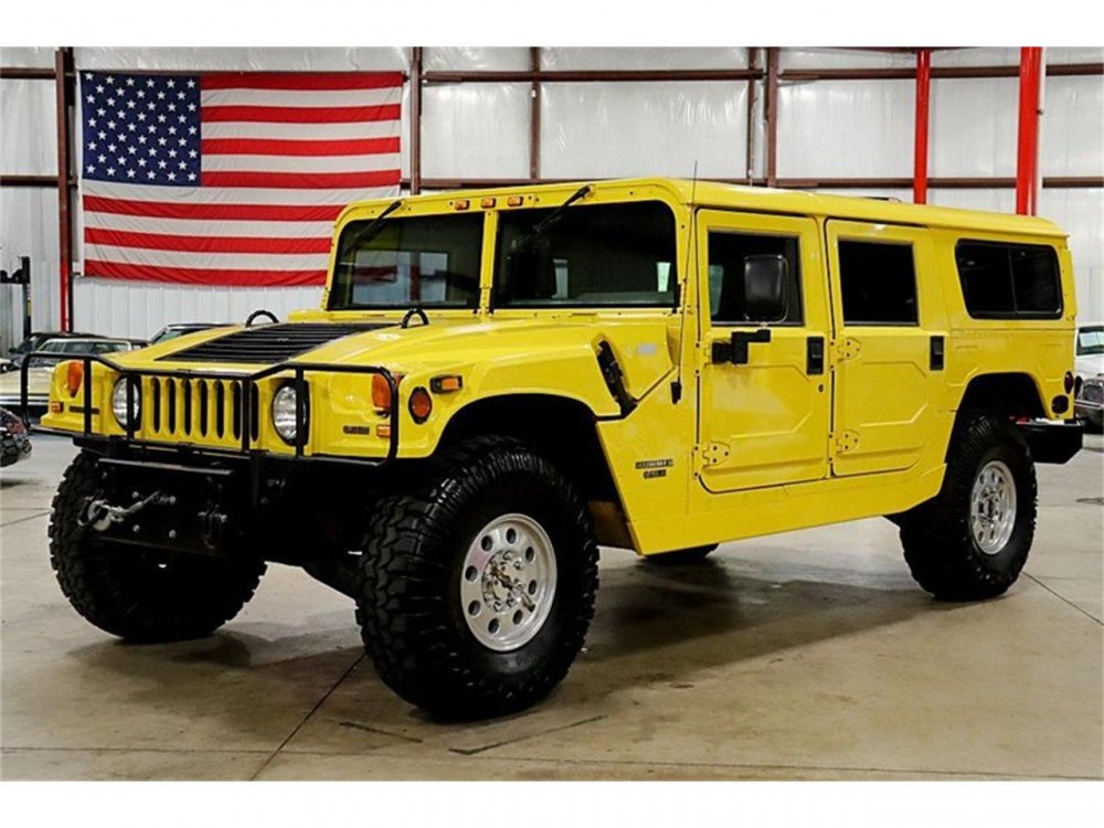 Hummer h1 желтый