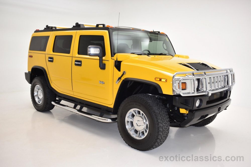 Жёлтый hummer