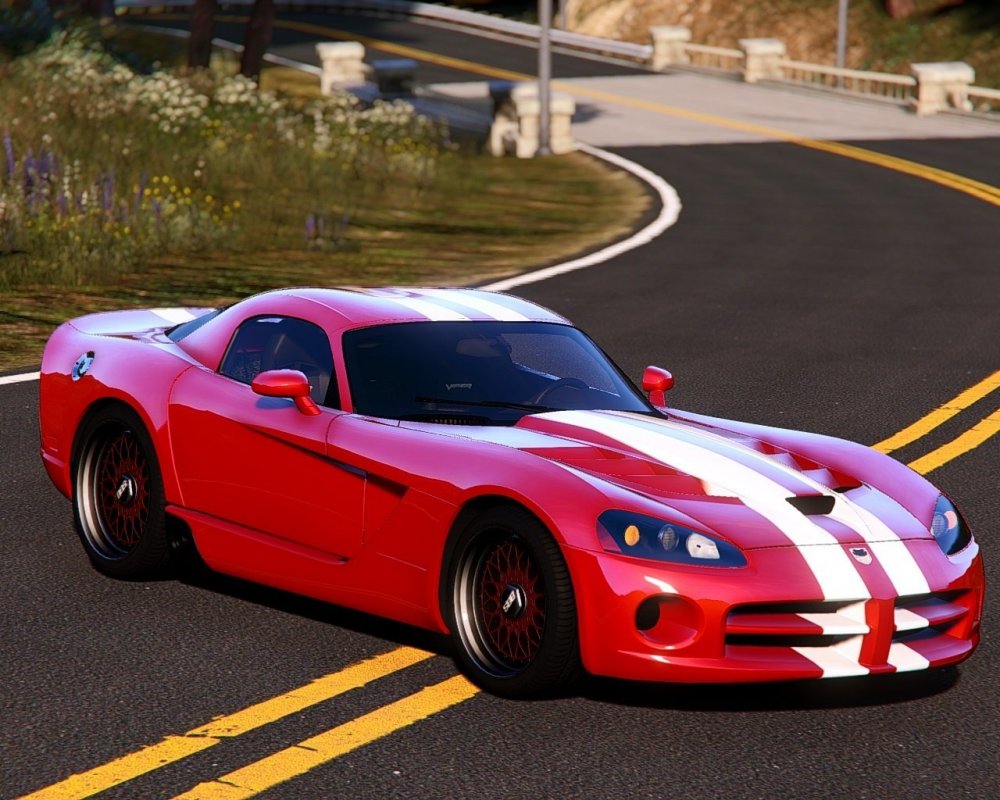 Dodge Viper 4k