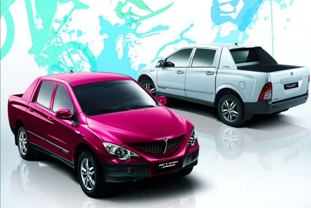 SSANGYONG Actyon Sports белый