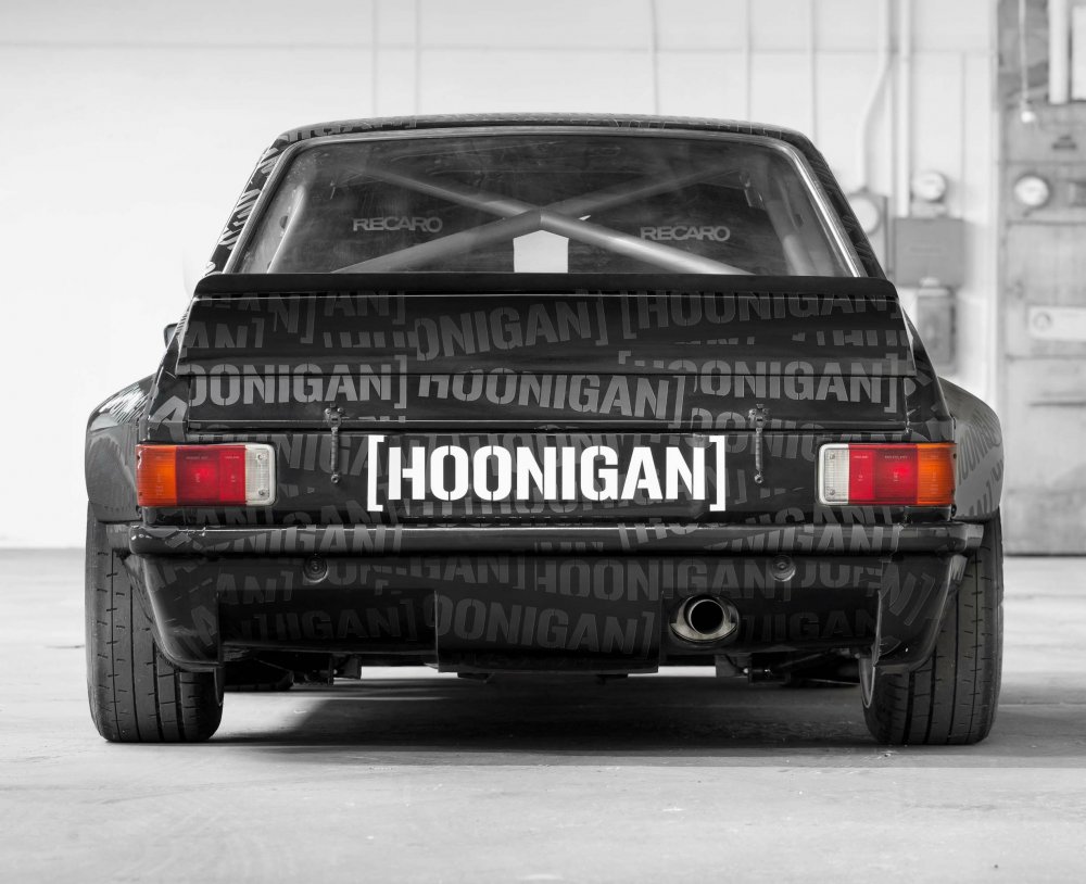 Винил Mustang HOONIGAN развертка