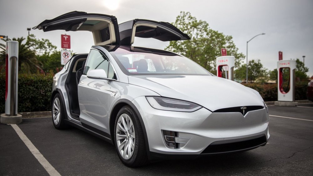 Tesla model x цена вид из нутри салон