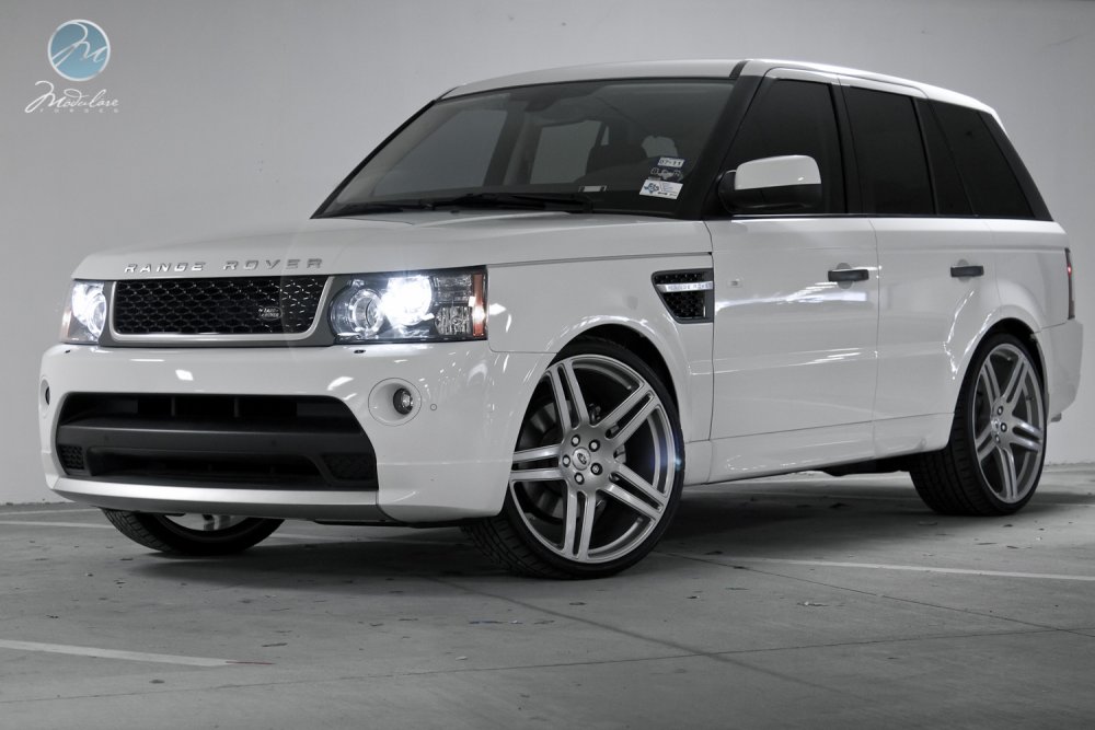 Range Rover Sport SVR серый