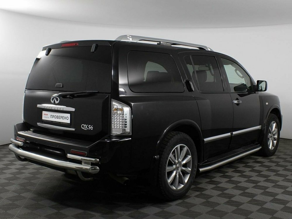 Инфинити qx56 2008 черный