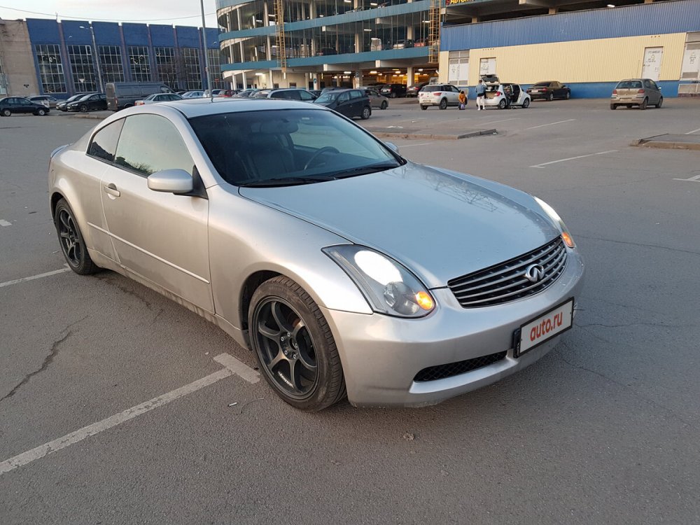 Черный матовый Infiniti g35